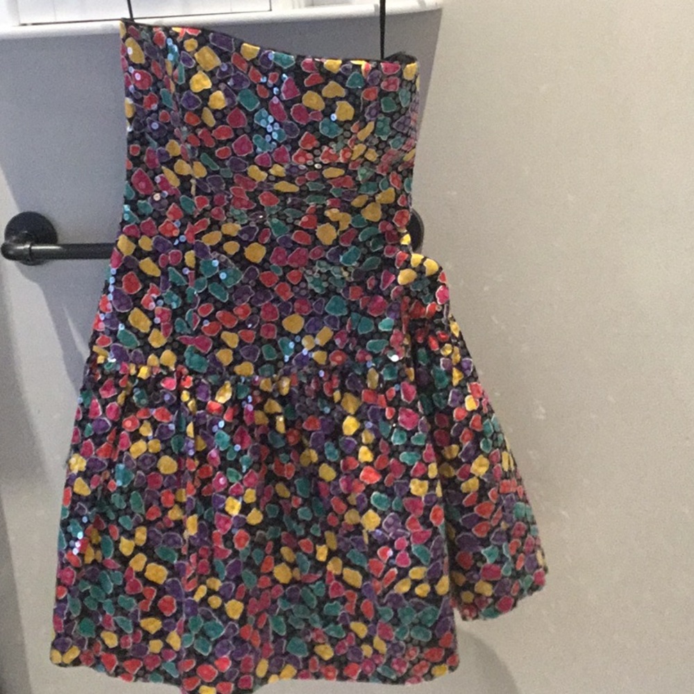🏥Morton Myles for the Warrens gorgeous sequinned strapless dress